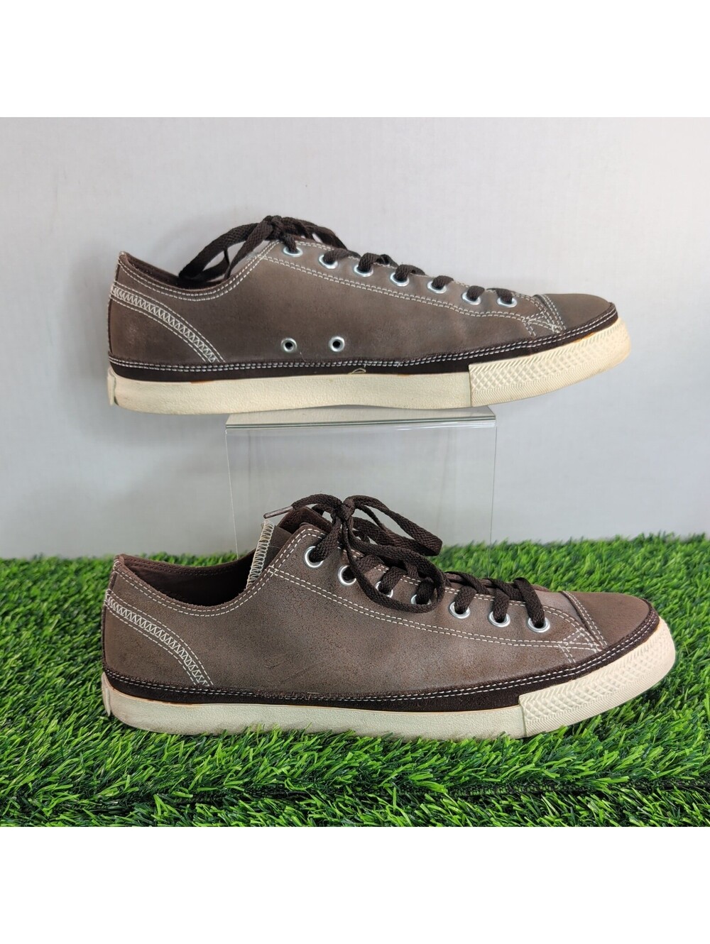 CONVERSE Low Shoes 132479C Brown Suede Leather WAXED M 11.5/W 13.5
